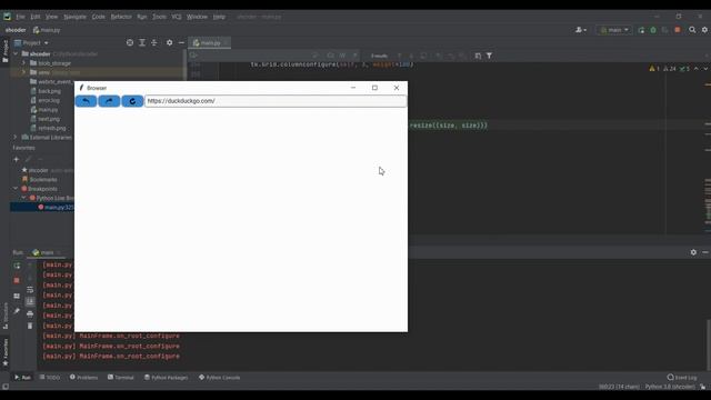 СОЗДАТЬ БРАУЗЕР НА PYTHON ЗА 5 МИНУТ ПРИ ПОМОЩИ TKINTER