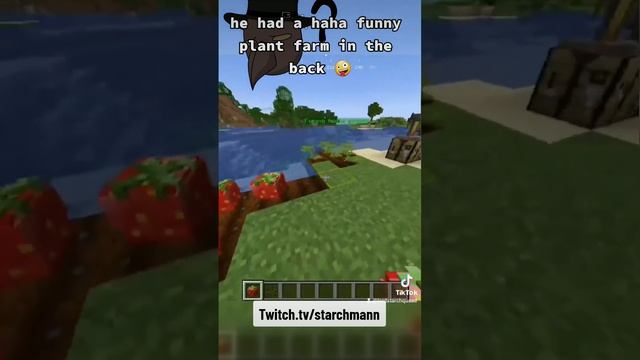 he had so weird plants growing #funny #shortvideo #foryou #games #minecraft #gaming #shorts #short