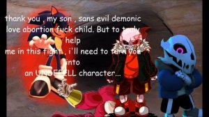 SONIC.EXE VS UNDERFELL SANS (Sonic vs Undertale)