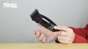 Домашняя профессиональная машинка для стрижки волос, электрическая стрижки, набор, dsp, триммер