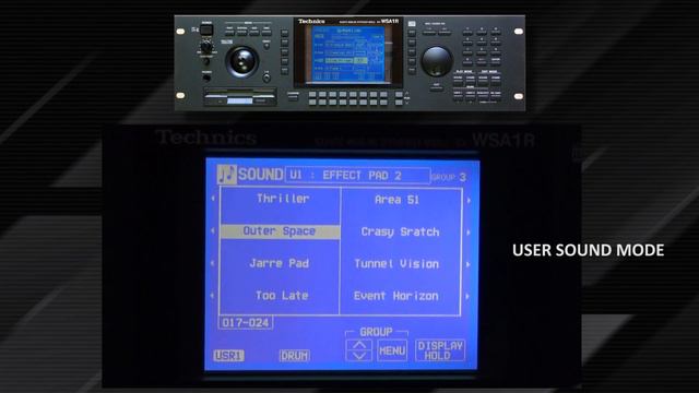 Technics WSA1r - User and ROM Presets Demo (sounds only) смотреть онлайн