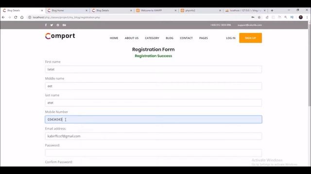 PHP Bangla Tutorial Problem Resolved For Registration