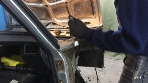 Ваз 2107 Замена крыла...