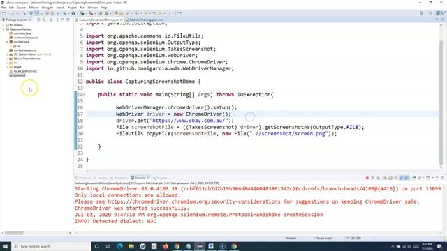 Selenium WebDriver Tutorial #38 - How to Take Screenshot in Selenium