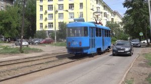 черниковка 2 июня 2023 трамвай синий