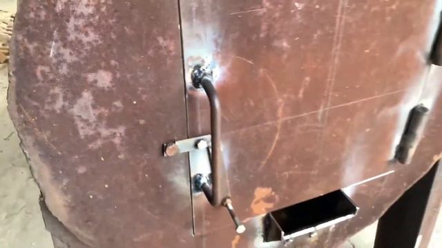 Печь из ёмкости для воды смотреть онлайн