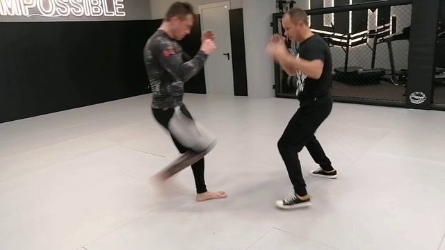 Тренировка по рукопашному бою