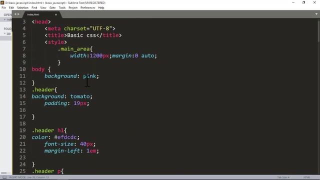 Basic css-Learnwitha смотреть онлайн