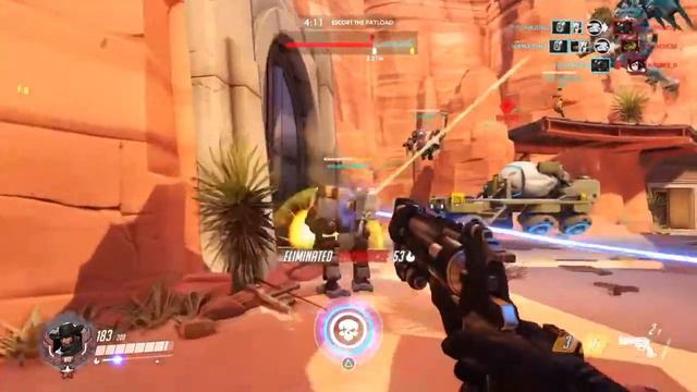 i'm your huckleberry [Overwatch] смотреть онлайн