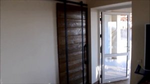 Раздвижные двери LOFT (ЛОФТ), INDUSTRIAL Амбарный механизм. Barn door.