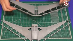 Обзор модели самолета "А-350-1000" фирмы "Звезда" в 1/144 масштабе.