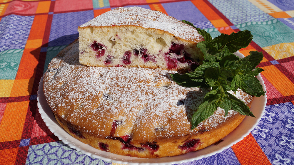 Монастырская кухня пирог с ягодами