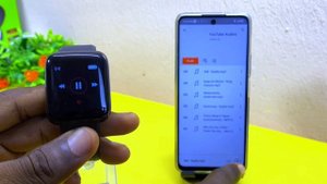How to use music from smartband fitpro app