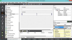 Create C++ User Interface (GUI) using Qt6