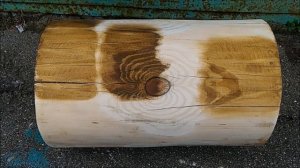 Масло Анта. КРАСИВО и НЕ ДОРОГО! Обработка дома из бревна цветным маслом под ЦЕННЫЕ породы древесин