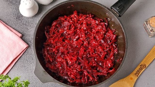 Борщ со свеклой без уксуса