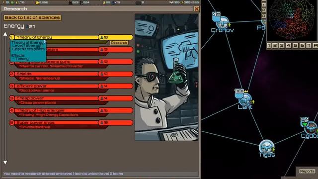 Pocket Space Empire: Research смотреть онлайн