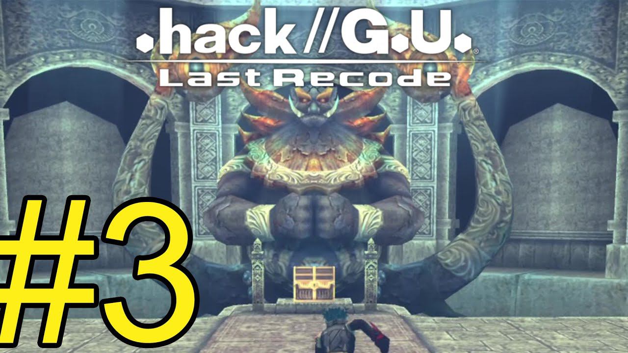 .hack//G.U. Last Recode (2022) Прохождение ч3 Качаем Уровень
