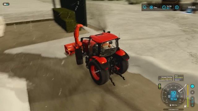 WINTER SERVICE w/ CLAAS and KUBOTA | MEGA FARM Challenge | Farming Simulator 22 -Ep9 смотреть онлайн