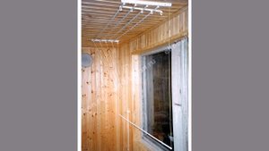 Сушка на балкон, потолочная лиана от "Элит Балкон"