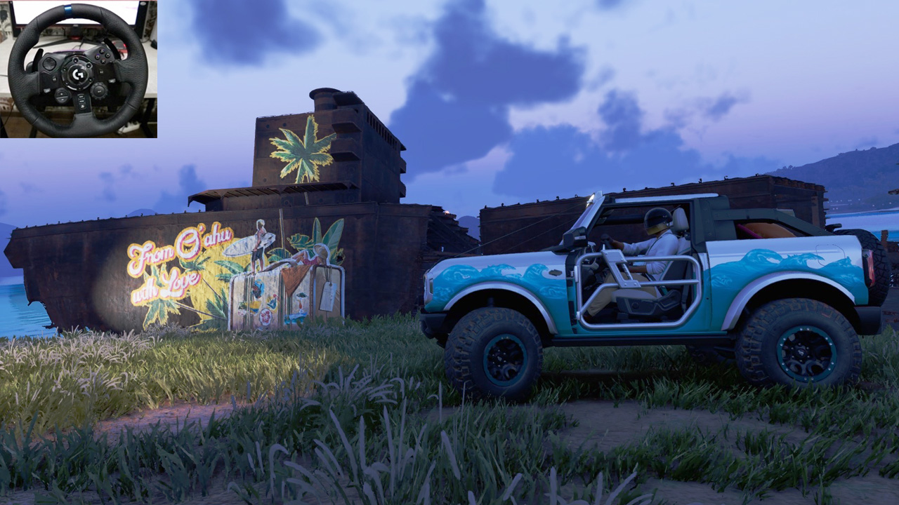 Ford Bronco Hawaii - CrewMotorFest | Gameplay | Logitech G923