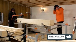 LOGOSOL | Live Demo - DIY: Log table and log handling-tips