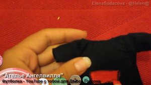 МК - Как сшить футболку для куклы ?