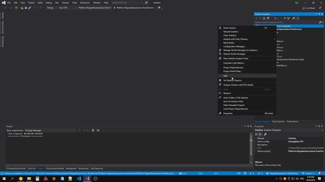 A way to create solution in Visual Studio, that contains two git repositories смотреть онлайн