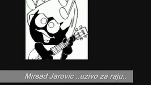 Devojko mala pesmo moga grada ..Mirsad Jarovic uzivo.wmv