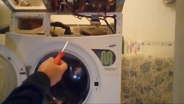 Как разобрать Стиральную Машинку Samsung