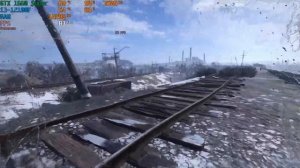 GTX 1660 Super + I3-12100F тест фпс в Metro Exodus на всех настройках графики