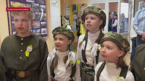 Военно-патриотический фестиваль «Дети России — дети Победы» прошел в поселке Рахья
