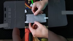 Как наклеить двухсоставную гидрогелевую пленку