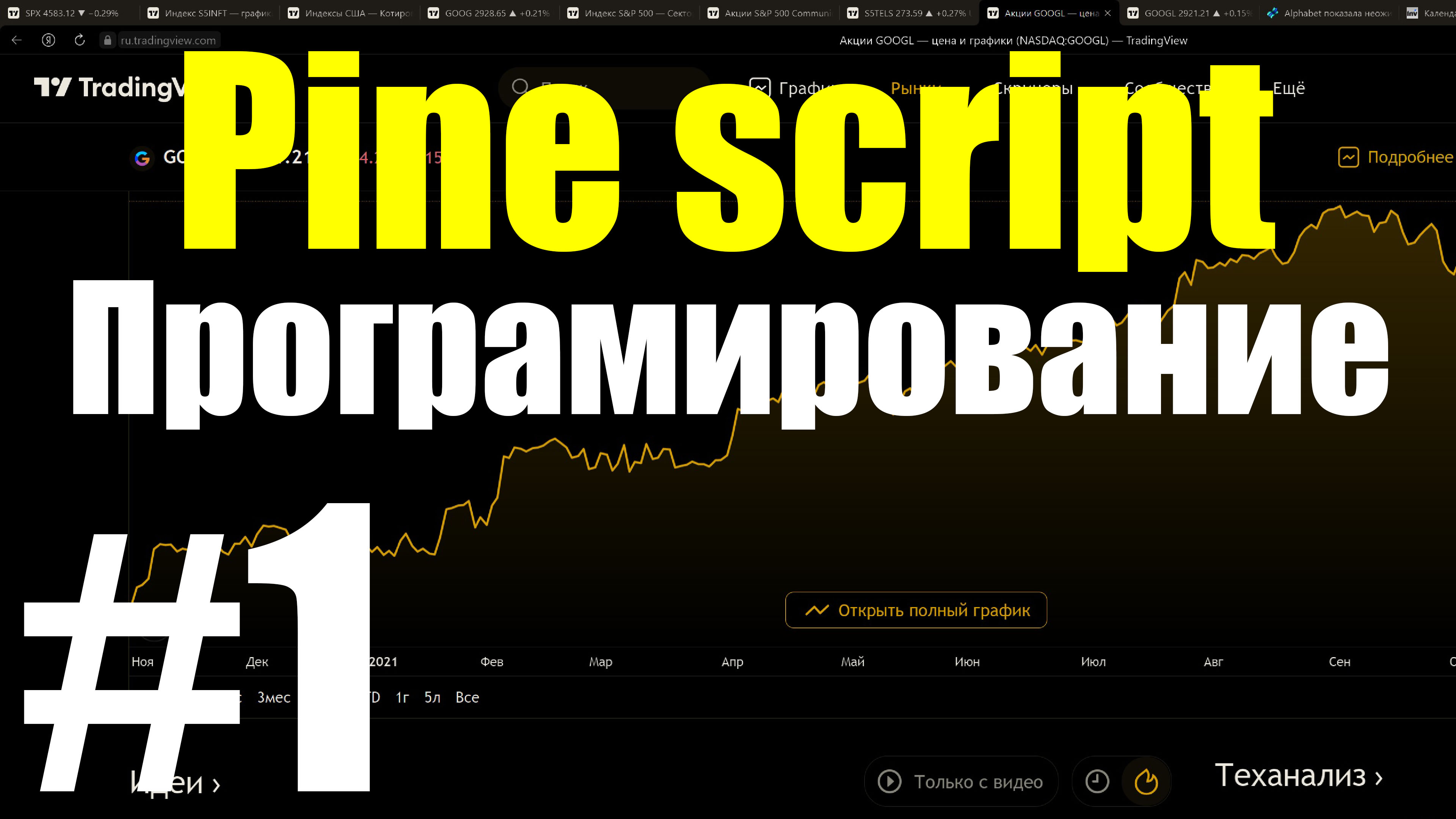 Программирование на Pine Script #1