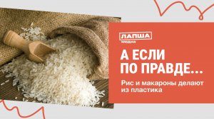 МАКАРОНЫ И РИС ДЕЛАЮТ ИЗ ПЛАСТИКА I РАЗБОР ФЕЙКА ПРО ПЛАСТИКОВЫЕ ПРОДУКТЫ ИЗ КИТАЯ