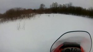 Покатуха на снегоходе Тайга СТ-500Д