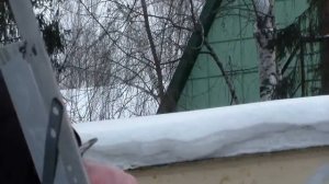 КАК УБРАТЬ СНЕГ с крыши теплиц,навесов