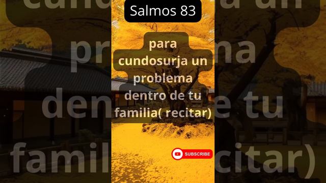 SALMO 83 Para cuando haya problemas en tu hogar