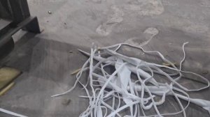 Шредер ИШМ-220 измельчаем материал заказчика на круглых ножах 9 мм