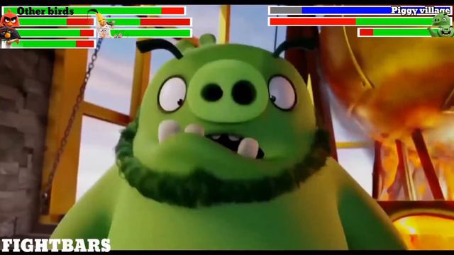 The angry birds movie final battle with healthbars part 34