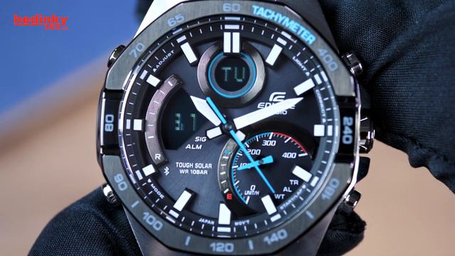 HANDS-ON: Casio Edifice ECB-950DB-1AEF смотреть онлайн