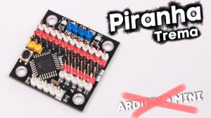 Контроллер Piranha Trema с удобным подключением моделей. Аналог Arduino Mini.