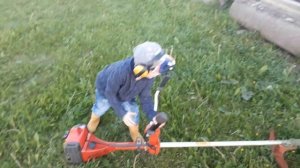 Husqvarna 545rx. Мощная косилка с легким стартом.