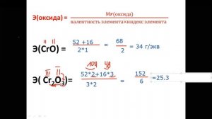 Находим эквивалент вещества. часть 2