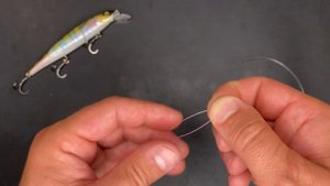 Как привязать Флюрокарбон к шнуру. Самый быстрый способ!!!