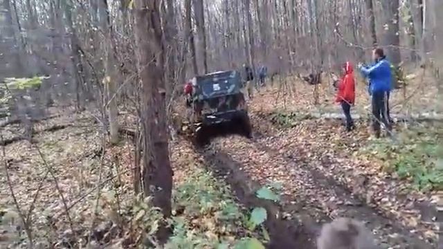 Лес на уазах, квадроцикл и газ 63 смотреть онлайн