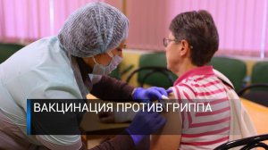 В округе началась профилактическая иммунизация населения против гриппа.