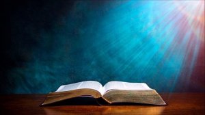 Вновь предо мною раскрытая Библия/// о Библии