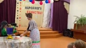 театрализованная постановка "Кумушка кума" в исполнении работников Гашейского ДК