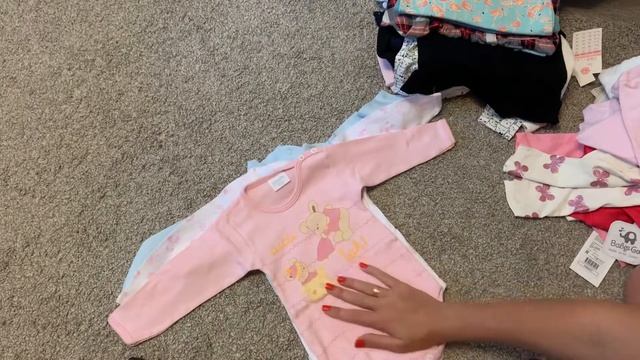 Одежда для дочки на 6-9 месяцев! смотреть онлайн